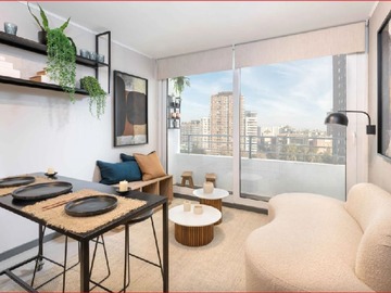 Departamento en venta en Venta Depto. 2D + 2B de 45 y 43 M2 UF 3.621 Condor Santiago - 2 dormitorios, 2 baños