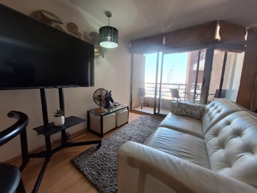 Departamento en arriendo mensual en Moderno depto amoblado en sector privilegiado (177896), Providencia - 1 dormitorio, 1 baño