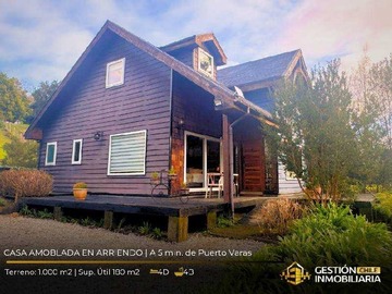 Casa en arriendo mensual en Casa comercial/ habitac. A min. Centro pto varas (172637), Puerto Varas - 4 dormitorios, 4 baños