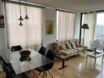 Departamento en venta en Catedral / Metro Sta Ana, Santiago - 3 dormitorios, 2 baños