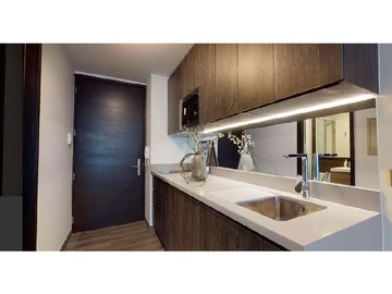 Departamento en venta en General Bulnes 259, Depto 519, Santiago - 1 dormitorio, 1 baño