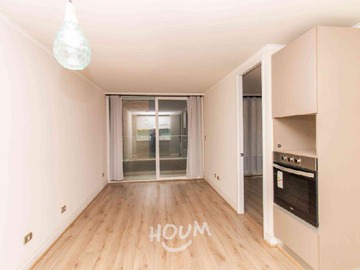 Departamento en arriendo mensual en Arturo Prat, Santiago - 1 dormitorio, 1 baño