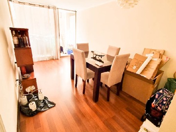Departamento en arriendo mensual en Cómodo Depto a Pasos Metro Lo Vial - 1 dormitorio, 1 baño