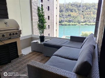 Departamento en venta en Departamento en condominio con playa y marina a pasos del centro, Pucón - 2 dormitorios, 2 baños