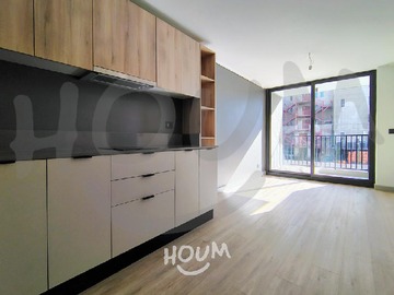 Departamento en arriendo mensual en Compañía de Jesus, Santiago - 1 dormitorio, 1 baño