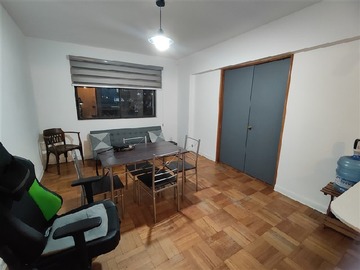 Departamento en arriendo mensual en Domingo Faustino Sarmiento, Ñuñoa - 1 dormitorio, 1 baño