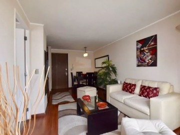 Departamento en arriendo mensual en Metro moneda, Santiago - 1 dormitorio, 1 baño