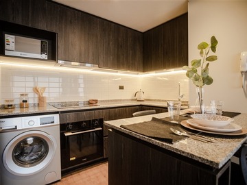 Departamento en arriendo mensual en Inglaterra 59, La Florida - 1 dormitorio, 1 baño
