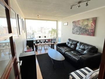 Departamento en arriendo mensual en Pocuro / los leones, Providencia - 2 dormitorios, 2 baños