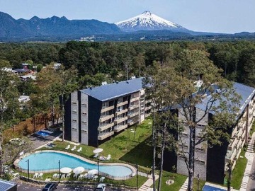 Departamento en arriendo mensual en Arriendo en Pucón, gastos comunes incluidos (176460), Pucón - 2 dormitorios, 2 baños