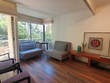 Departamento en arriendo mensual en Arriendo luminoso y cómodo depto 1 dorm, prov. (176318), Providencia - 1 dormitorio, 1 baño