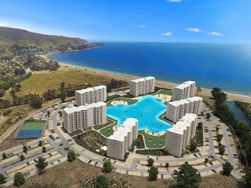 Departamento en venta en Papudo laguna/cormoran, Papudo - 2 dormitorios, 2 baños