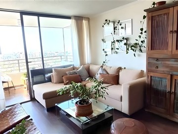 Departamento en venta en Hermanos Cabot/Kennedy, Las Condes - 3 dormitorios, 2 baños