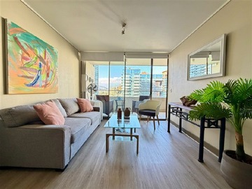 Departamento en arriendo mensual en Parque Araucano/ manquehue, Las Condes - 1 dormitorio, 1 baño