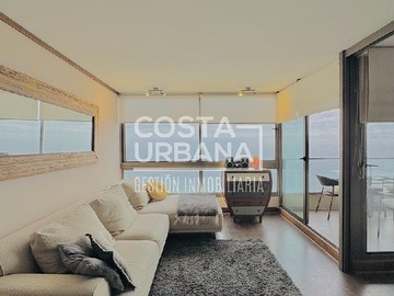 Departamento en arriendo mensual en Cornisa, Concón - 2 dormitorios, 2 baños