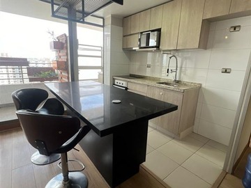 Departamento en arriendo mensual en san nicolas 1446, San Miguel - 2 dormitorios, 2 baños