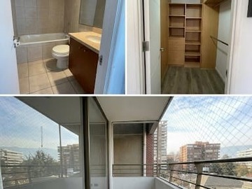 Departamento en arriendo mensual en Depto. 2D 2B Estilo Mariposa Terraza Municipalidad Providencia, Providencia - 2 dormitorios, 2 baños