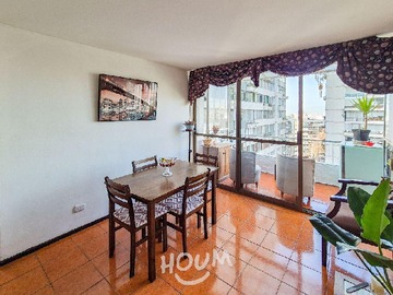 Departamento en arriendo mensual en Miguel Claro, Providencia - 2 dormitorios, 1 baño