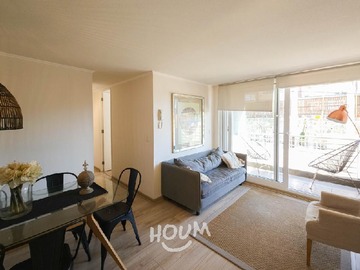 Departamento en arriendo mensual en Gregorio Marañon, Viña del Mar - 3 dormitorios, 2 baños