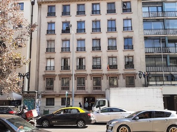 Departamento en arriendo mensual en José Miguel de la Barra - Merced - Parque Forestal Santiago Centro, Santiago - 1 dormitorio, 1 baño