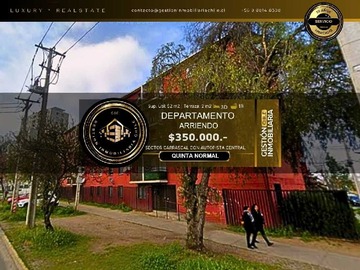 Arriendo Mensual / Departamento / Quinta Normal