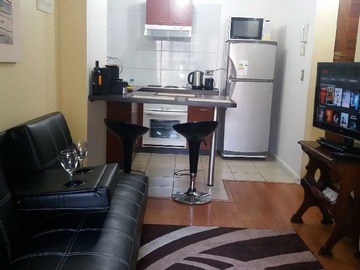 Departamento en venta en Lord Cochrane, metro Moneda. Amplio (66837), Santiago - 1 dormitorio, 1 baño