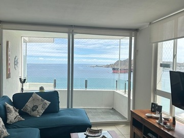 Departamento en arriendo mensual en Playa la herradura, Coquimbo - 3 dormitorios, 2 baños