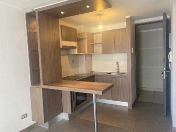 Departamento en arriendo mensual en Moderno Depto de un dormitorio. (167803), Santiago - 1 dormitorio, 1 baño