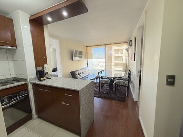 Departamento en arriendo mensual en General Las Heras, Santiago, Santiago - 2 dormitorios, 2 baños