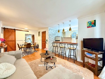 Departamento en venta en Irarrazaval cercano a metro monseñor eyzaguirre, Ñuñoa - 3 dormitorios, 1 baño