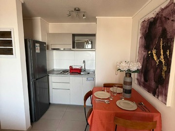 Departamento en arriendo mensual en Arriendo dpto Amoblado en Lo Ovalle (122511), La Cisterna - 1 dormitorio, 1 baño
