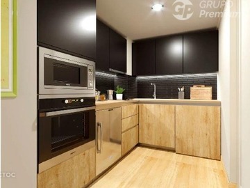 Departamento en arriendo mensual en Santa Adela con Angamos, La Cisterna - 1 dormitorio, 1 baño