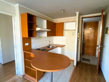 Departamento en venta en Metro hospitales, Santiago - 1 dormitorio, 1 baño