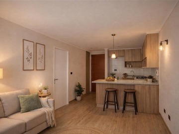 Departamento en venta en Carvajal 0330, La Cisterna - 1 dormitorio, 1 baño