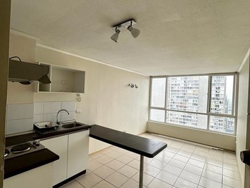 Departamento en venta en Mirador Souper - Metro San Alberto Hurtado, Estación Central - 1 dormitorio, 1 baño