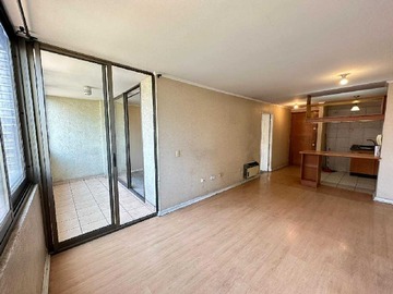 Departamento en arriendo mensual en 1D+1B a pasos Metro Santa Ana (171188), Santiago - 1 dormitorio