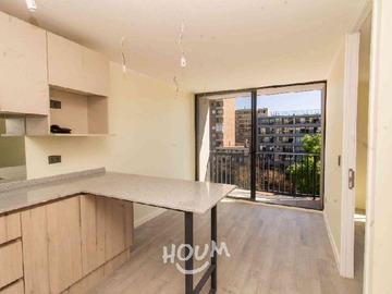 Departamento en arriendo mensual en Domeyko, Santiago - 1 dormitorio, 1 baño