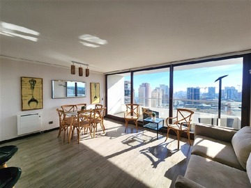 Departamento en arriendo mensual en Edmundo Eluchans 2066, Concón - 3 dormitorios, 2 baños