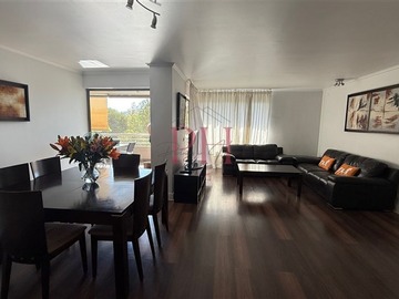 Departamento en arriendo mensual en americo vespucio y cerro colorado, Las Condes - 3 dormitorios, 3 baños