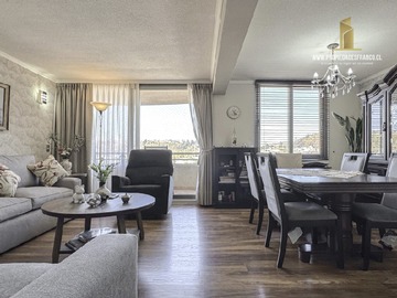Departamento en venta en Viña del Mar, Viña del Mar - 3 dormitorios, 2 baños