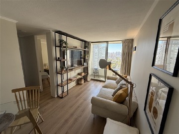 Departamento en venta en Arturo Prat, Santiago - 2 dormitorios, 2 baños