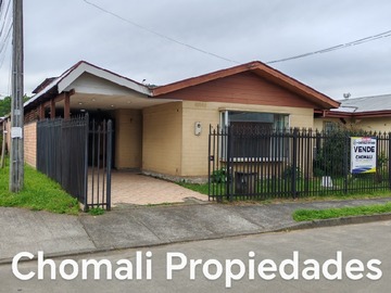 Casa en venta en Los Endrinos, Temuco - 3 dormitorios, 2 baños