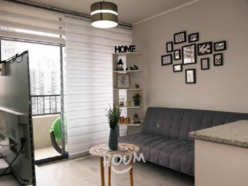 Departamento en venta en Santa Elisa, La Cisterna - 2 dormitorios, 1 baño