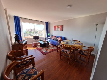 Departamento en arriendo mensual en Diego portales valparaiso, Valparaíso - 3 dormitorios, 2 baños