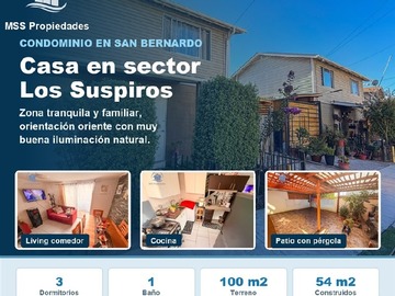 Venta / Casa / San Bernardo
