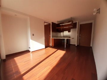 Departamento en arriendo mensual en Lyon con pocuro, Providencia - 1 dormitorio, 1 baño