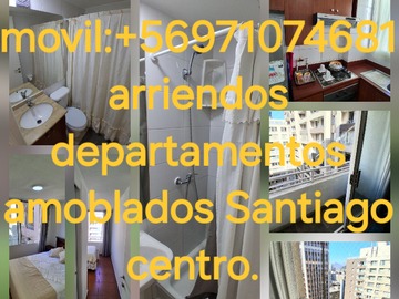 Arriendo Diario / Departamento / Santiago