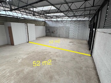 Arriendo Mensual / Bodega / Arica