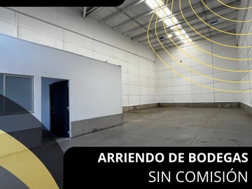 Arriendo Mensual / Bodega / Cerro Navia