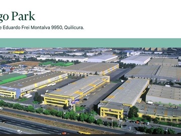 Arriendo Mensual / Bodega / Quilicura